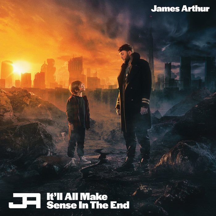 James Arthur It'll All Make Sense In The End Vinyl LP Indies Orange Splatter Colour 2021