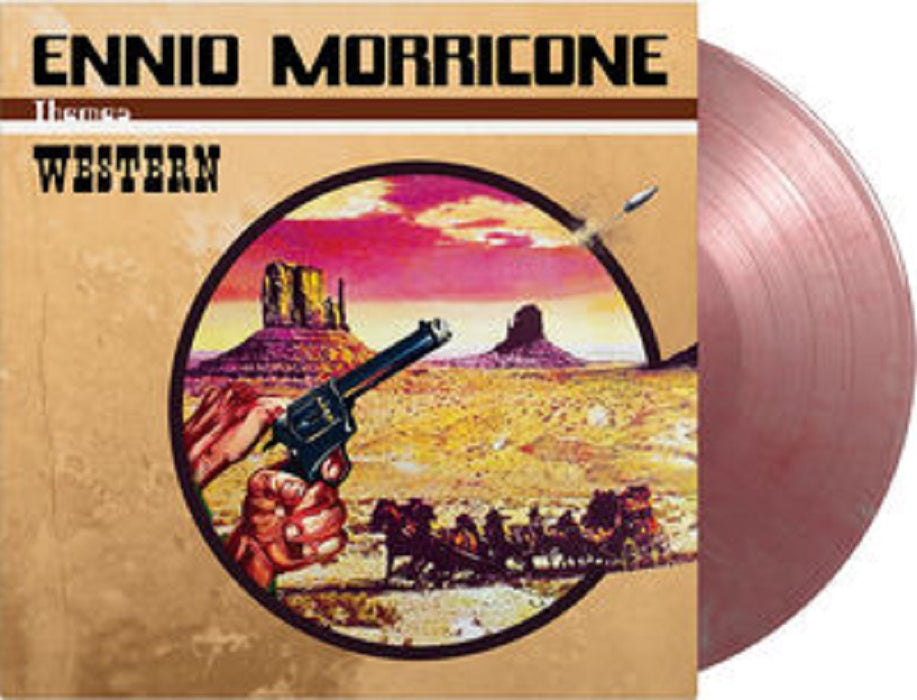 Ennio Morricone Themes: Western Vinyl LP Red/Silver Colour 2022