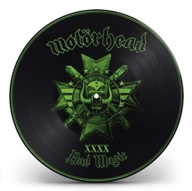 Motorhead - Bad Magic Vinyl LP Limited Green Picture Disc Edition New 2016