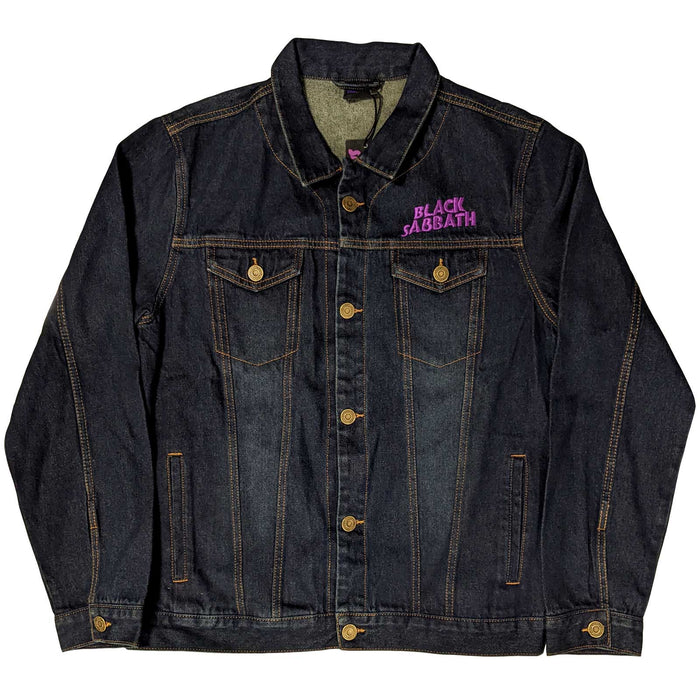 Black Sabbath Medium Unisex Blue Denim Jacket