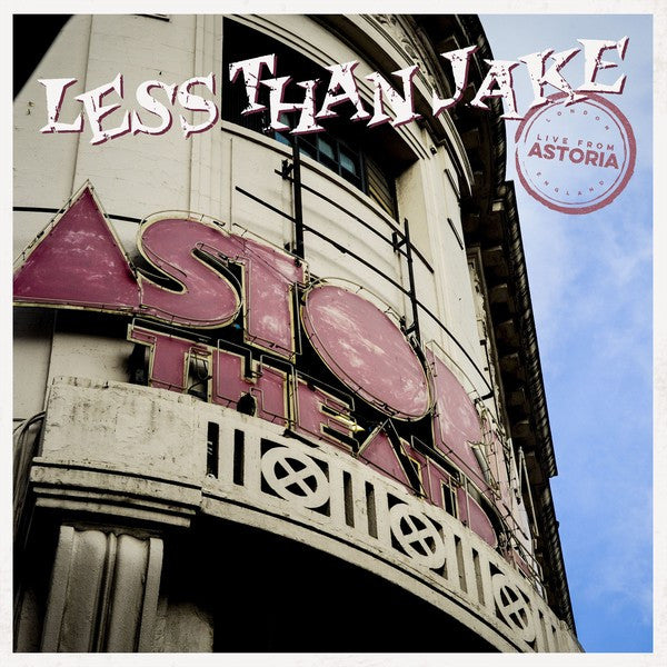 LESS THAN JAKE Live from Astoria LP Vinyl NEW Ltd Beer Coloured Vinyl