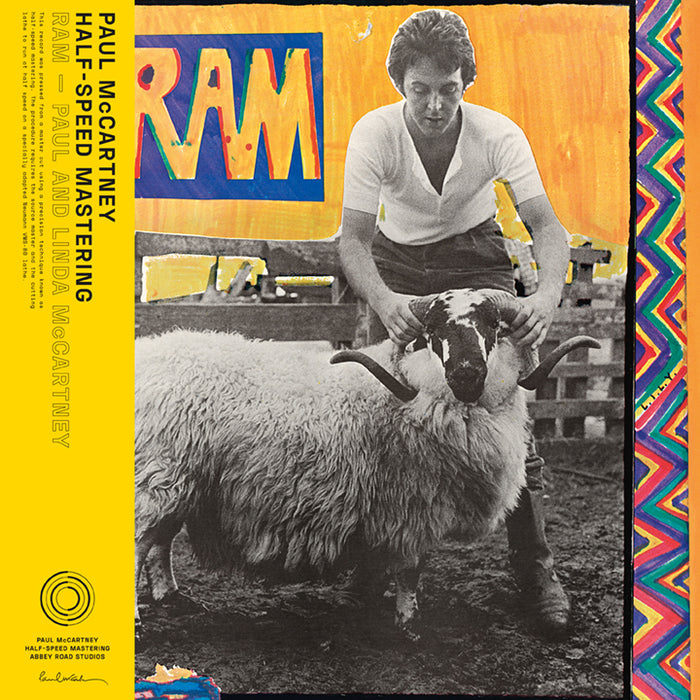 Paul & Linda McCartney Ram Vinyl LP 50th Anniversary Half-Speed Master Reissue 2021