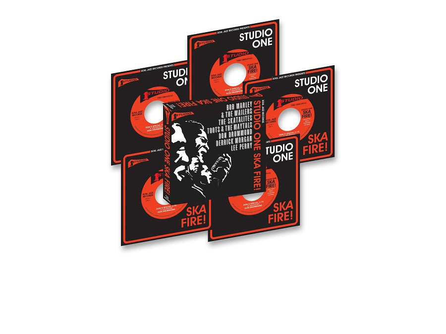 Soul Jazz Records Presents Studio One Ska Fire! Collectors 7" Vinyl Box Set RSD 2021