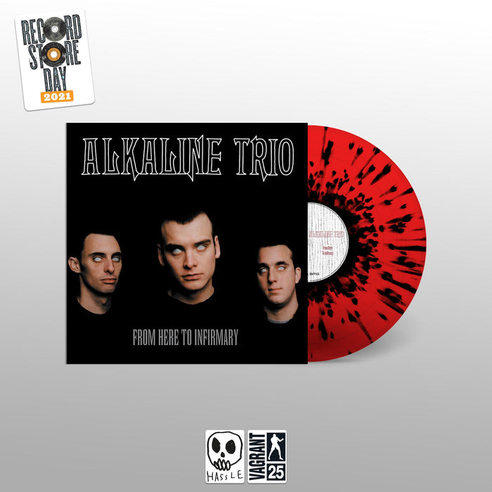 Alkaline Trio From Here To Infirmary Vinyl LP Red & Black Splatter Colour RSD 2021