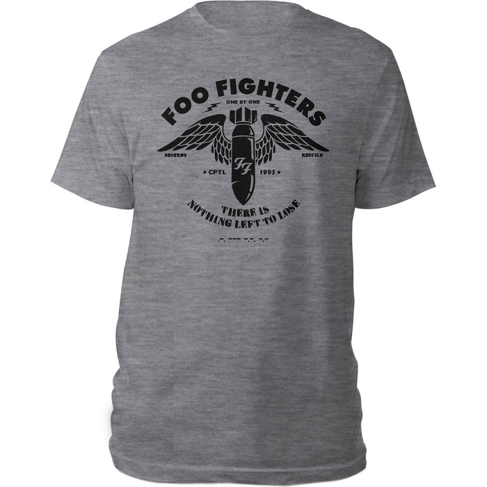 Foo Fighters Grey Small Unisex T-Shirt