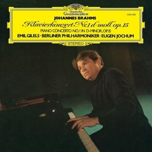 JOHANNES BRAHMS PIANO CONCERTINO NO1 D-MINOR OP15 LP VINYL NEW 33RPM