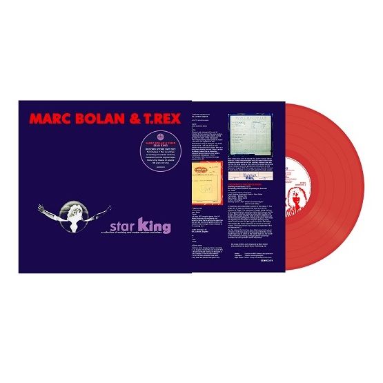 Marc Bolanm & T. Rex Star King Vinyl LP Red Colour RSD 2021