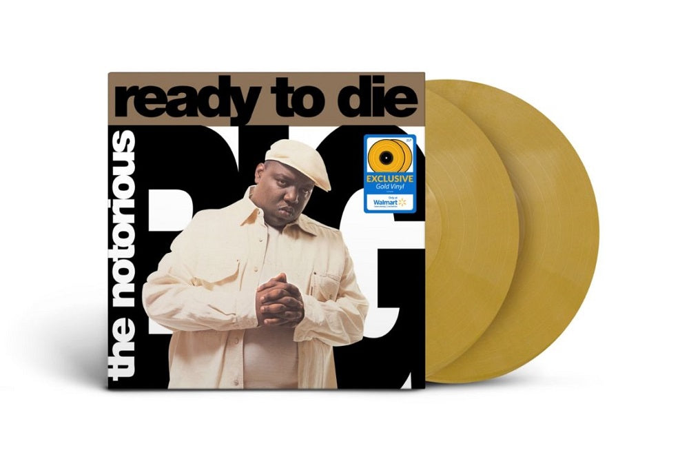 The Notorious B.I.G. Ready To Die Vinyl LP Indies Gold Colour 2023