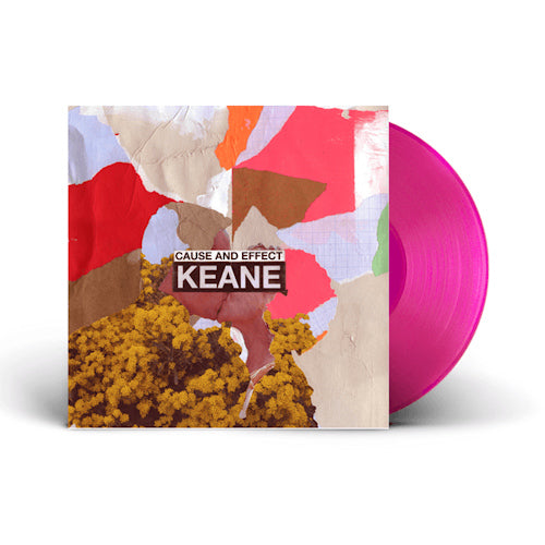 Keane Cause & Effect Vinyl LP Pink Colour 2019