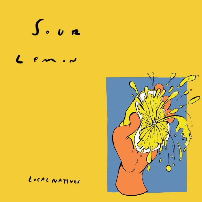 Local Natives - Sour Lemon 10" Vinyl EP Indies Blue Colour 2020