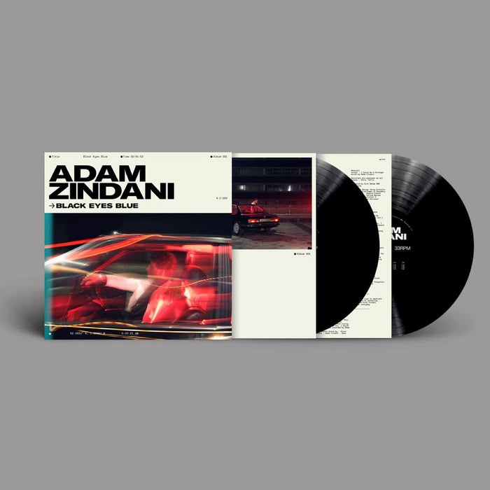 Adam Zindani Black Eyes Blue Vinyl LP 2023