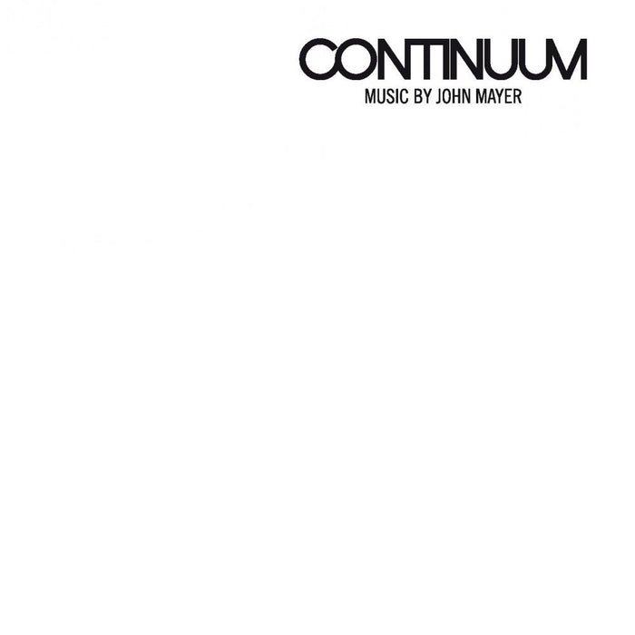John Mayer Continuum Vinyl LP 2010