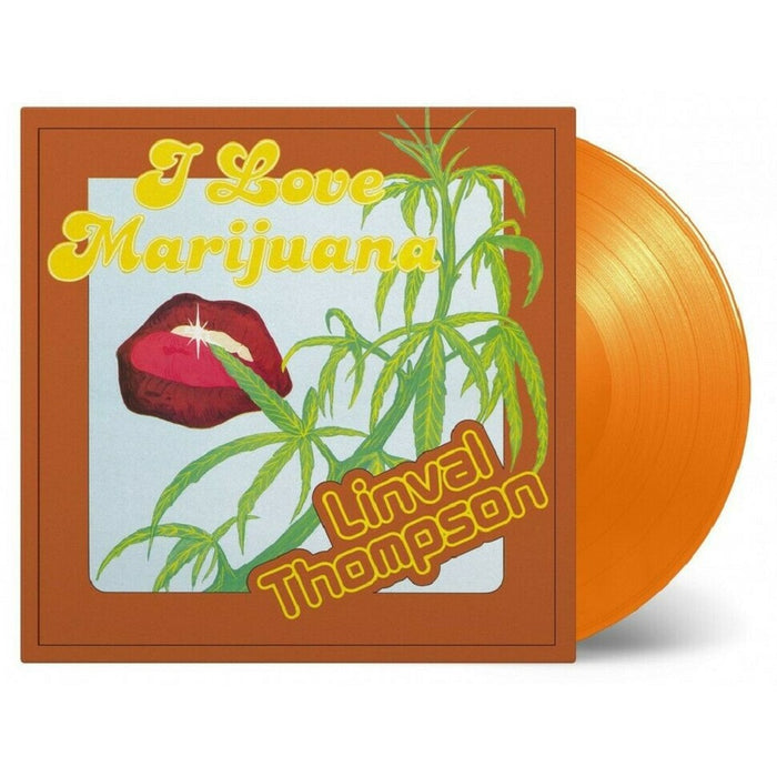 Linval Thompson I Love Marijuana Limited Orange Vinyl LP New 2019