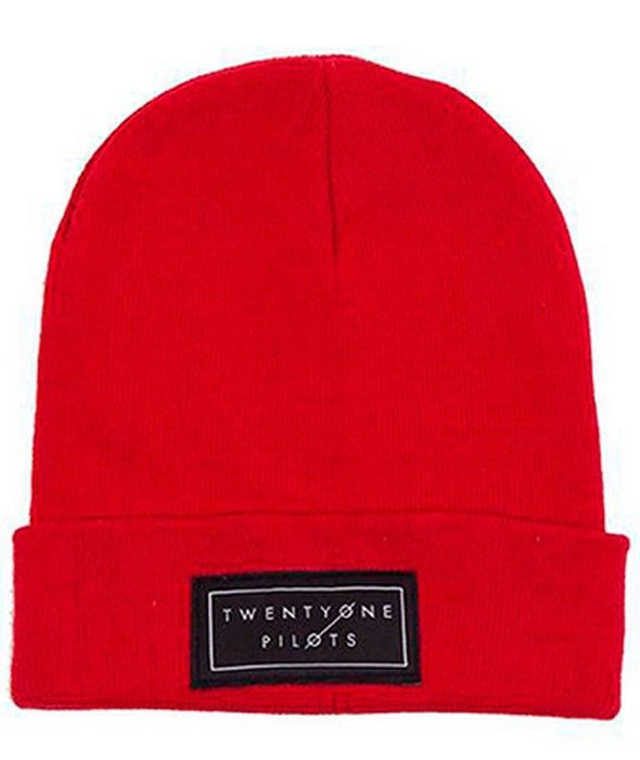 TWENTY ONE PILOTS Red One Size BEANIE HAT NEW Official