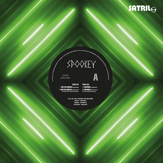 Spookey / Friends / On The Rocks Vinyl LP Transparent Green Colour RSD 2021