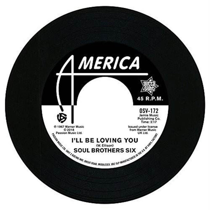 Soul Bros Ill Be Loving You 7" Vinyl Single New 2018