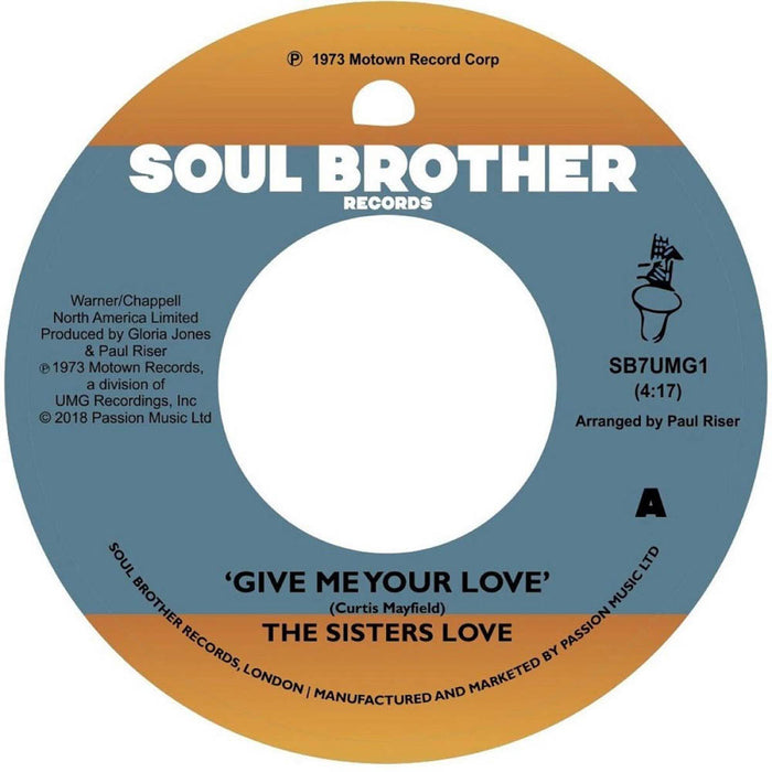 The Sisters Love Give Me Your Love 7" Vinyl Single New 2019