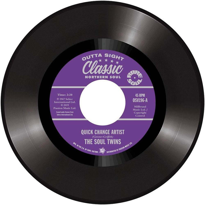 The Soul Twins Keep On Keeping On 7" Vinyl Single New 2019