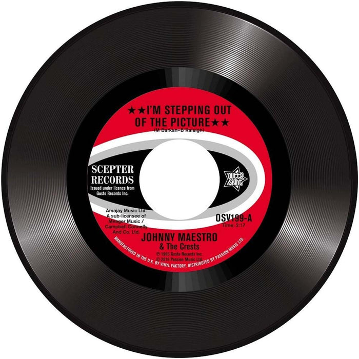 Johnny Maestro I'm Stepping Out Of The Picture/Afraid Of Love Vinyl 7" Single 2019