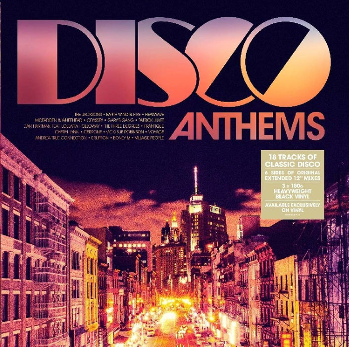 DISCO ANTHEMS 3LP Vinyl NEW 2017