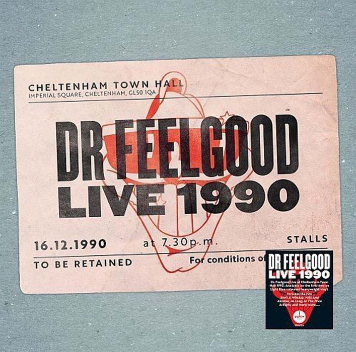 DR FEELGOOD Live 1990 At Cheltenham Town Hall LP Vinyl NEW 2017