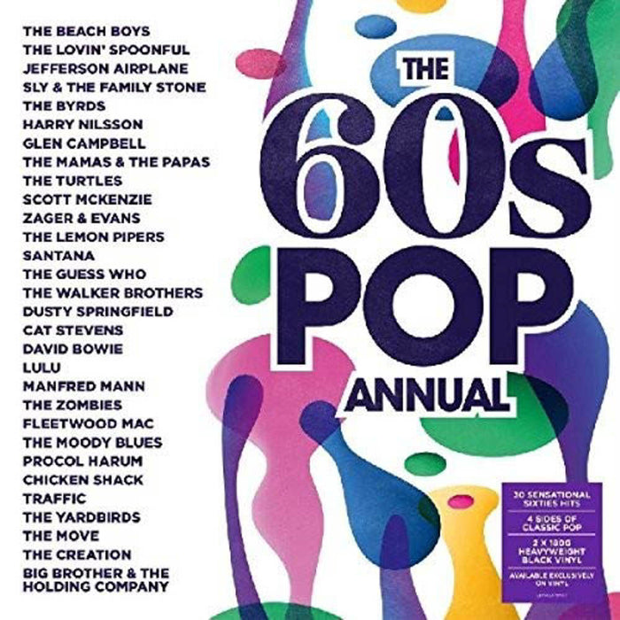 60s Pop Annual Double Vinyl LP New 2018