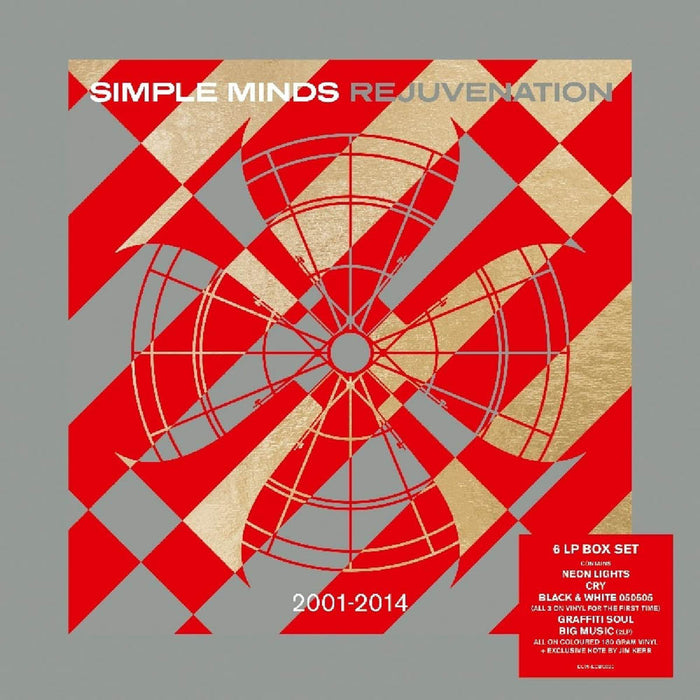 Simple Minds Rejuvenation 2001-2014 6 Coloured Vinyl LP Box Set New 2018
