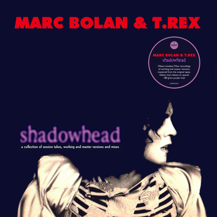 Marc Bolan & Trex - Shadowhead Vinyl LP Purple RSD Aug 2020