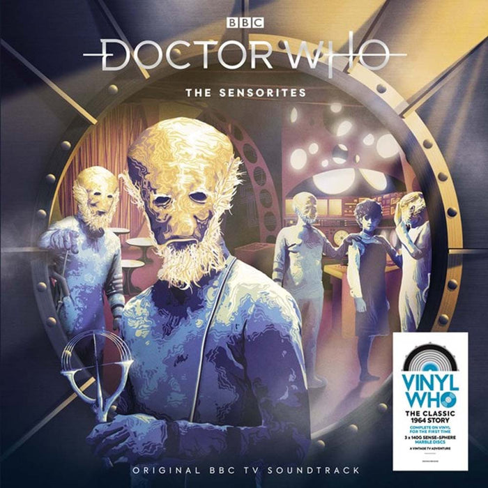 Doctor Who: The Sensorites Vinyl LP Sense-Sphere Marble Colour Vinyl 2022