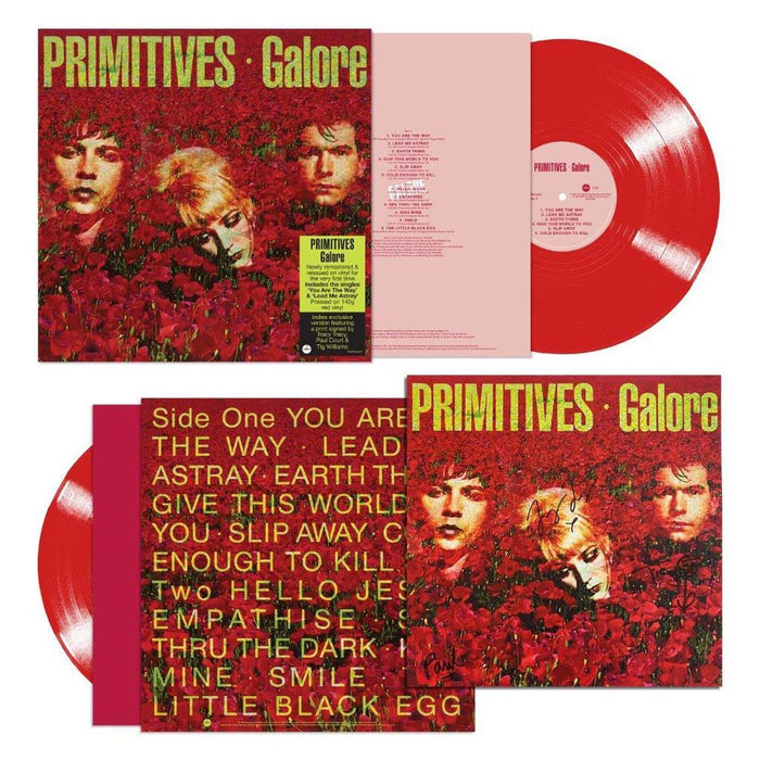 The Primitives Galore Vinyl LP Indies Red Colour 2021