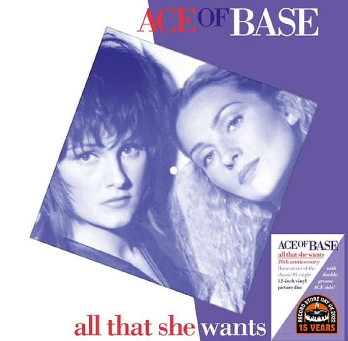 Ace Of Base All That She Wants Vinyl LP Picture Disc 30Th Anniversary RSD 2022