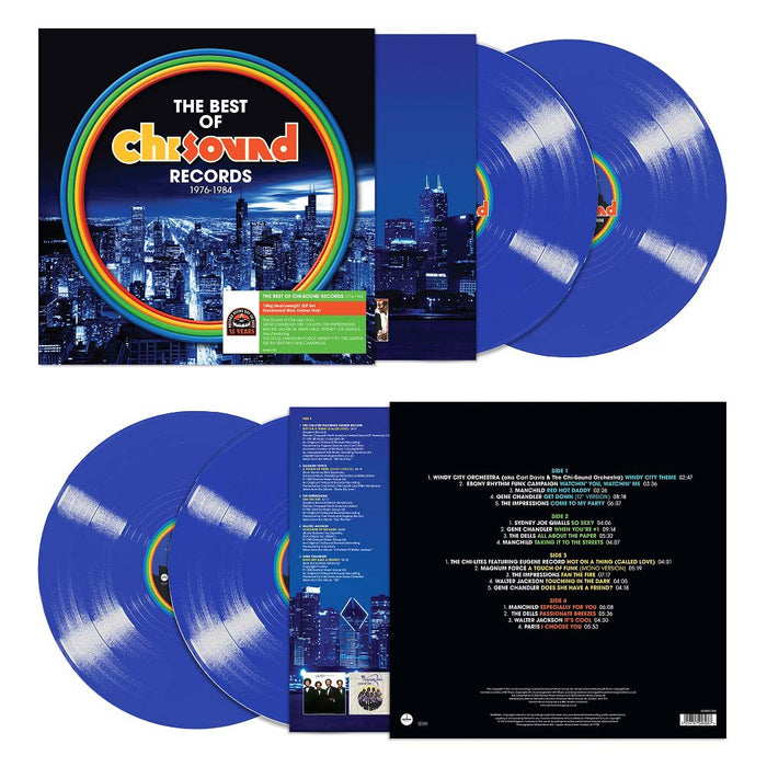 Best Of Chi-Sounds Records 1976-1983 (Blue Vinyl) Vinyl LP2 RSD 2022