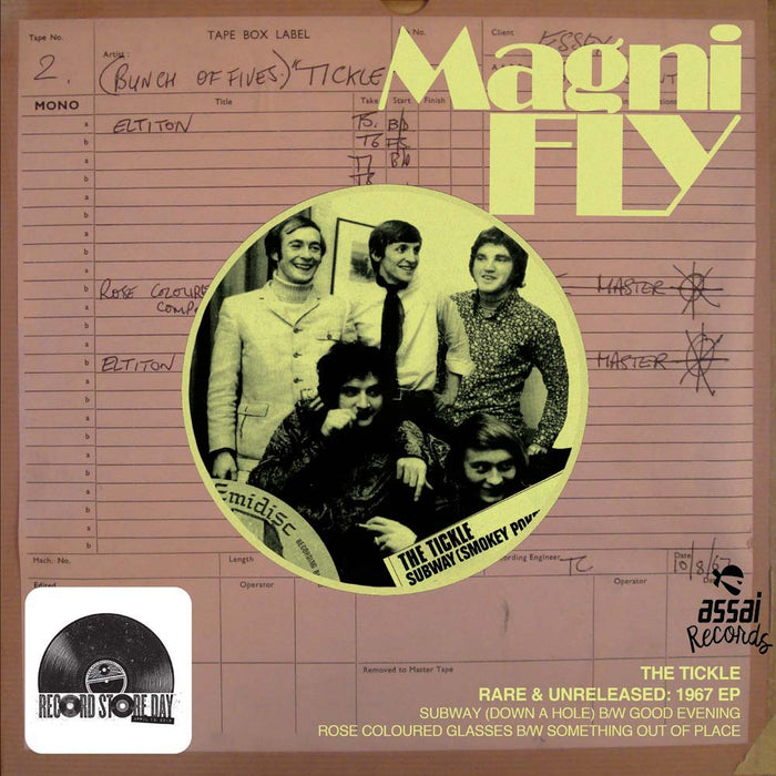 The Tickle Rare & Unreleased 1967 10" Vinyl RSD 2019
