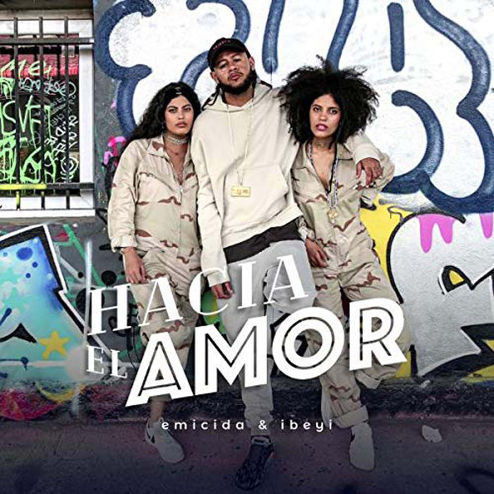 Emicida & Ibeyi Hacia El Amor White 10" Vinyl EP 2019