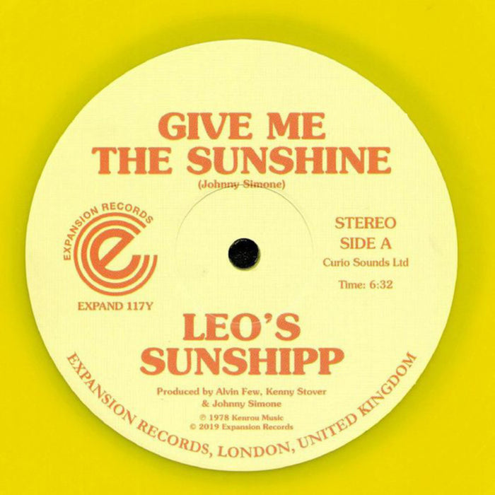 Leo's Sunshipp - Give Me The Sunshine 12" Vinyl Single 2021