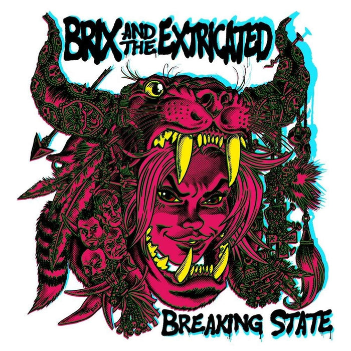 Brix & The Extricated Breaking State Vinyl LP Transparent Purple Colour 2019