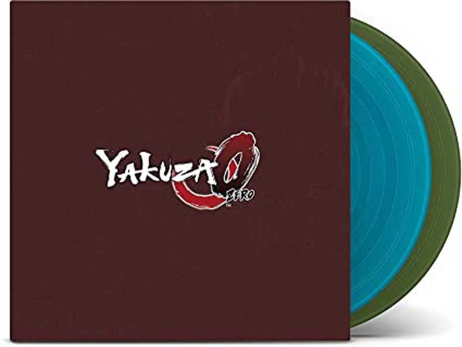 Yakuza 0 Soundtrack Vinyl LP Blue & Green Colour 2022