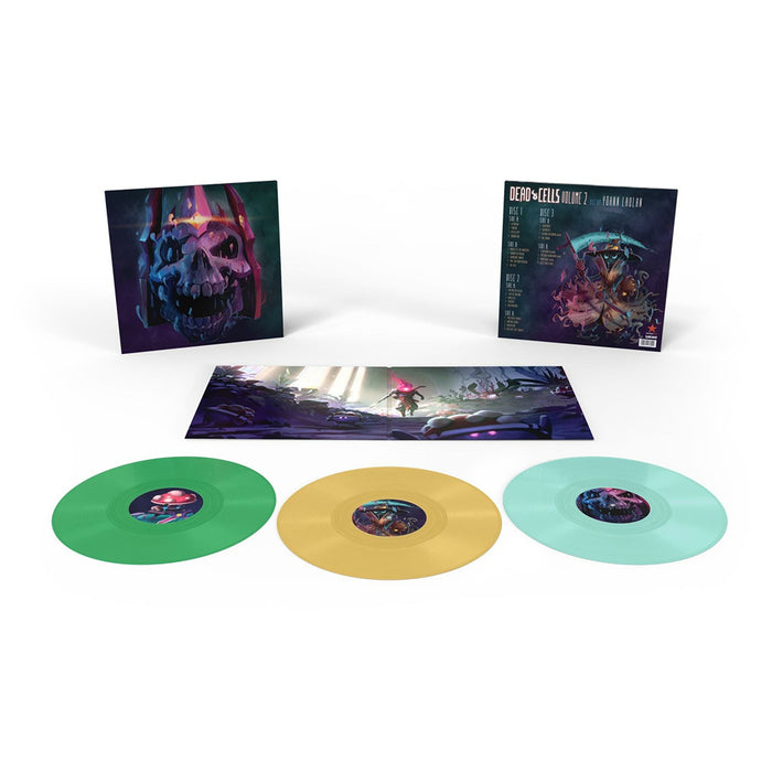 Yoann Laulan Dead Cells: Volume 2 Soundtrack Vinyl LP Green/Ochre/Light Blue Colour 2022