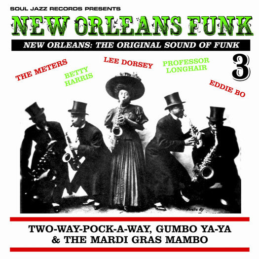 SOUL JAZZ RECORDS PRESENTS NEW ORLEANS FUNK Vinyl LP  2013