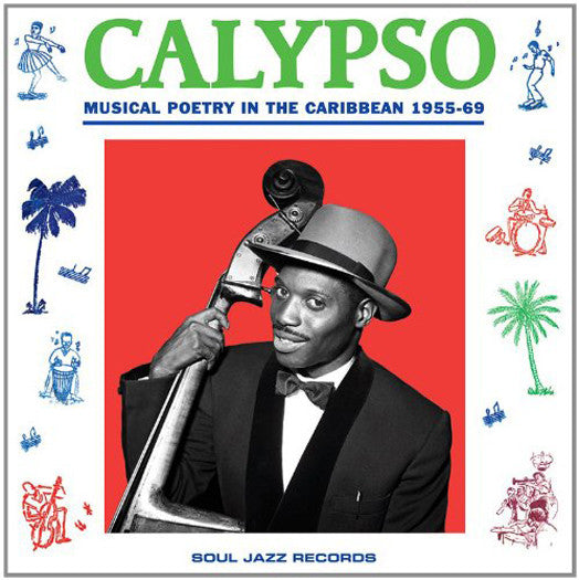 SJR CALYPSO AL POETRY IN CARIBBEAN 1955 TO 69 LP VINYL 33RPM NEW 2014 DLP