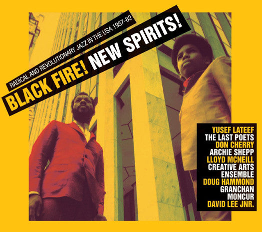 SJR PRESENTS BLACK FIRE NEW SPIRITS JAZZ 1957 TO 75 LP VINYL  NEW  3LP