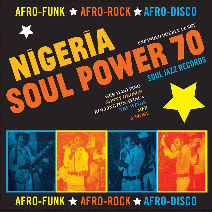 Soul Jazz Records Nigeria Soul Power 70 Double Vinyl LP 2019