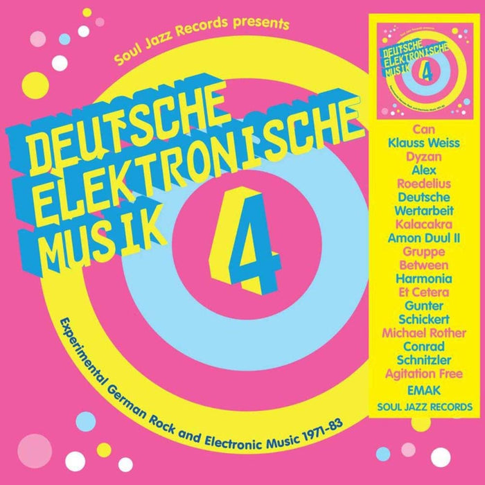 Deutsche Elektronische Musik 4 Vinyl LP Set 2020