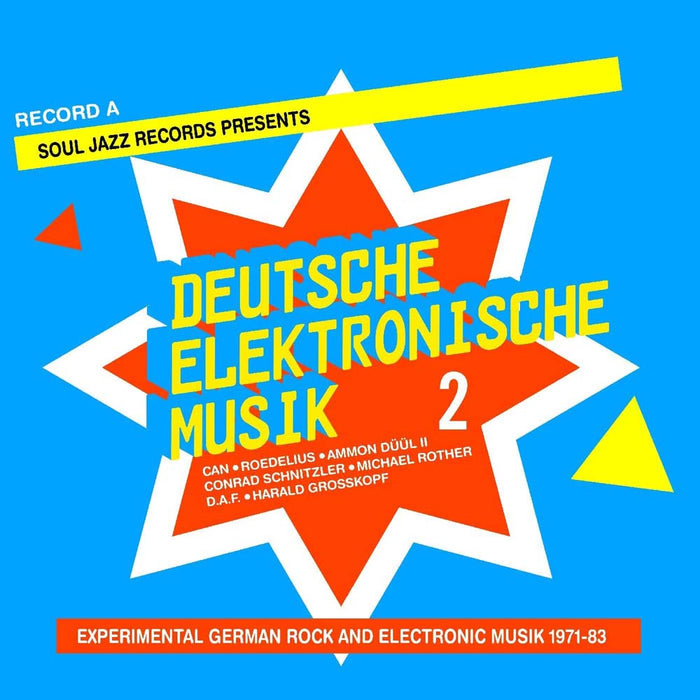 Soul Jazz Records Presents Deutsche Elektronische Musik 2: Experimental German Rock And Electronic Music 1971-83 (Record A) Vinyl LP 2022