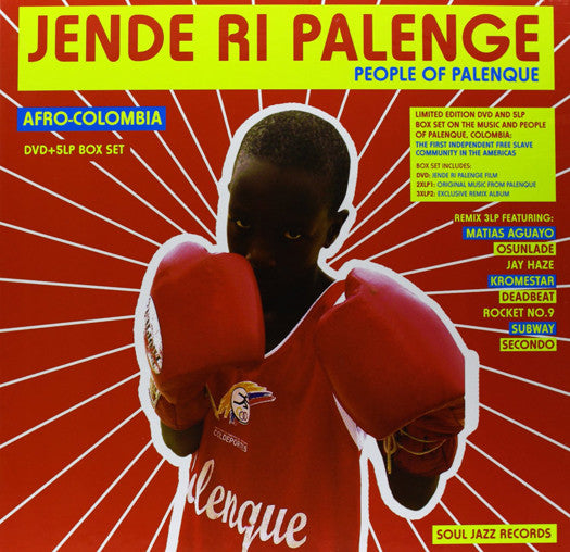 JENDE RI PALENGE PEOPLE OF PALENQUE LP VINYL AND DVD NEW 33RPM