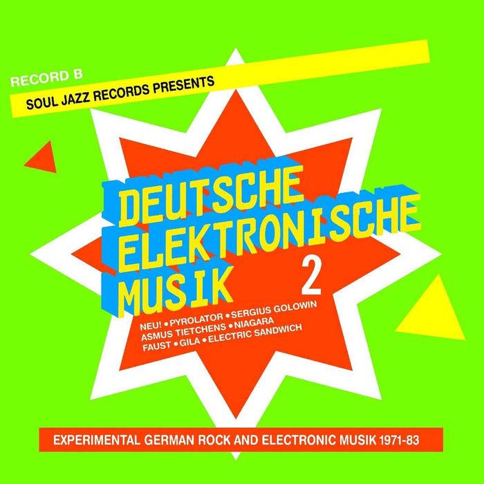 Soul Jazz Records Presents Deutsche Elektronische Musik 2: Experimental German Rock And Electronic Music 1971-83 (Record B) Vinyl LP 2022