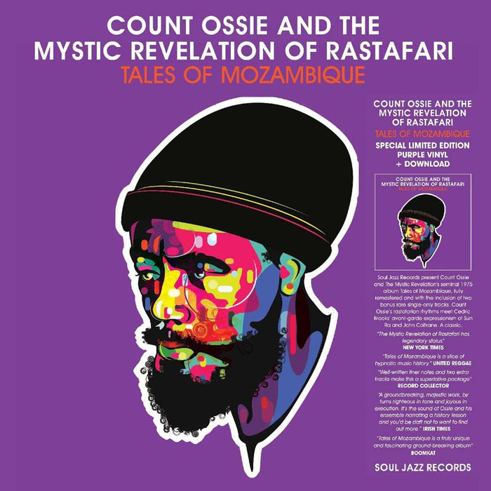 Count Ossie & The Mystic Revelation Of Rastafari Tales Of Mozambique Vinyl LP Indies Purple Colour 2023