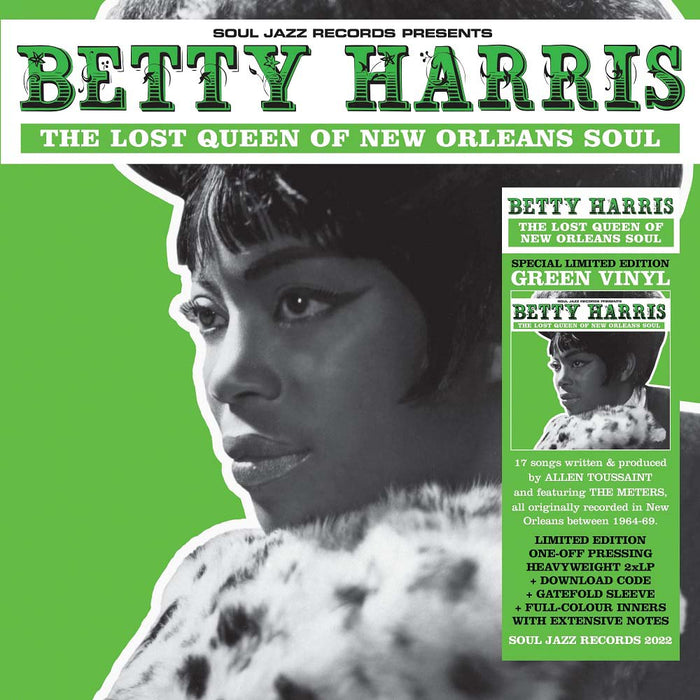 Betty Harris The Lost Queen Of New Orleans Soul Vinyl LP Green Colour RSD 2022