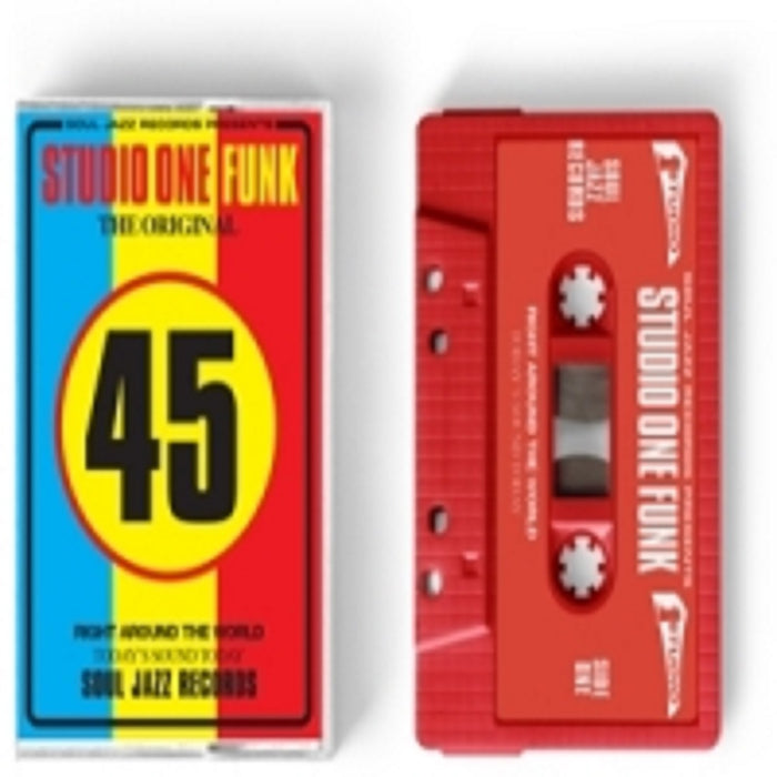 Soul Jazz Records Present Studio One Funk Cassette Tape 2023