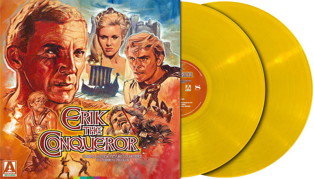 Erik The Conqueror Soundtrack Yellow Vinyl LP New 2018